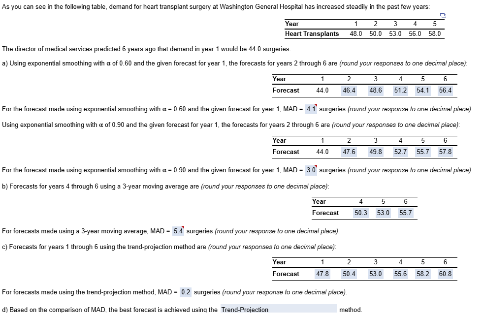 HOW DO YOU GET THE MAD CALCULATION? THE RED MARKS