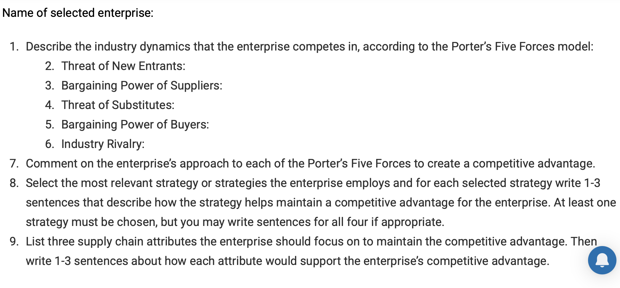 No AI Help please!! Please help me out completing