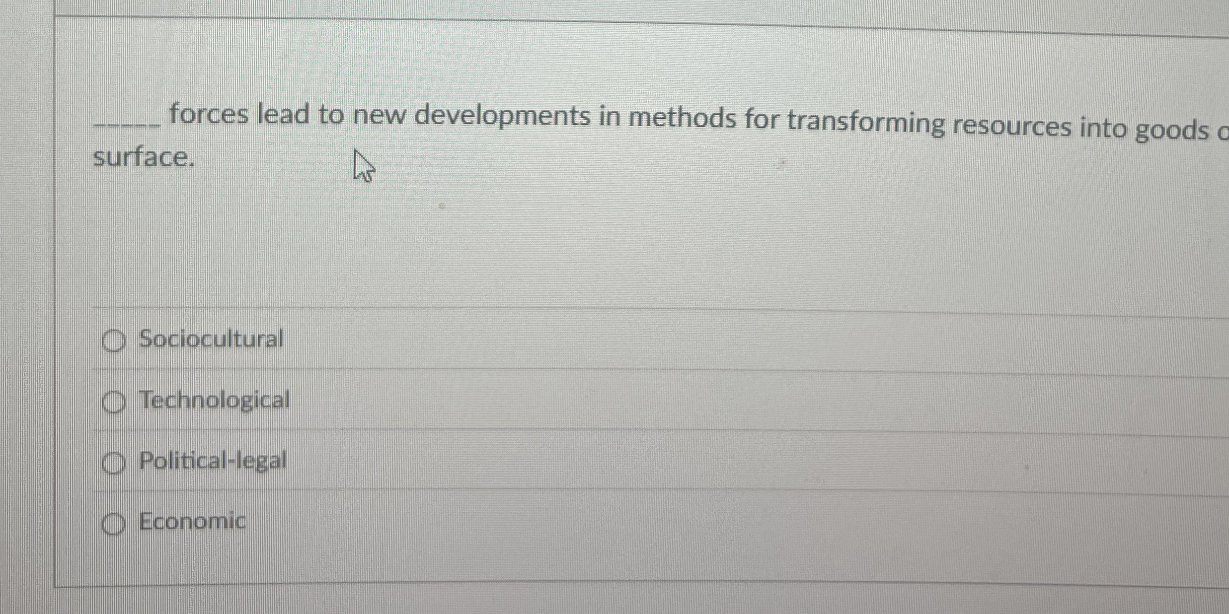 forces lead to new developments in methods for
