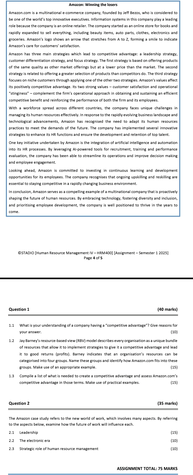 Amazon.com is a multinational e - commerce