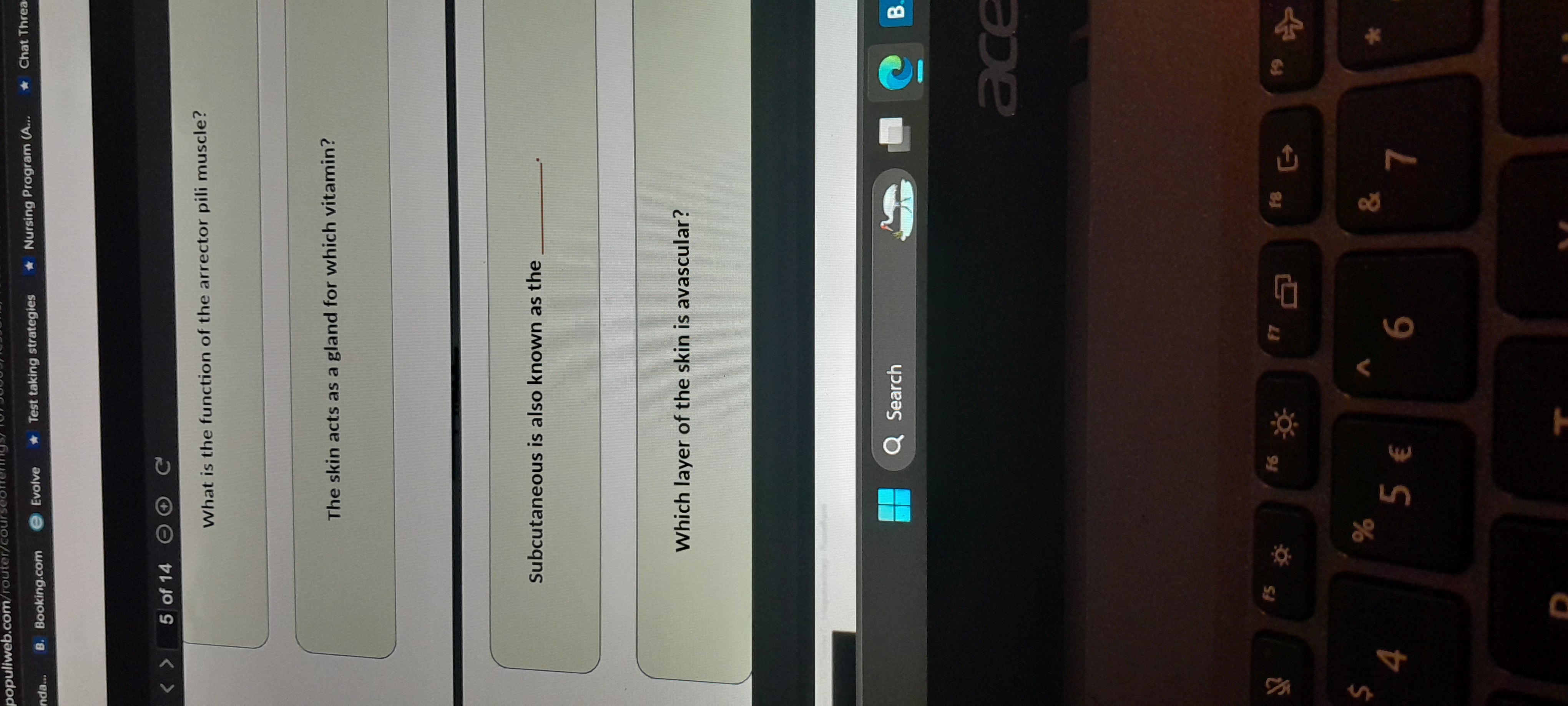 A populiweb.com/router/cours Test taking
