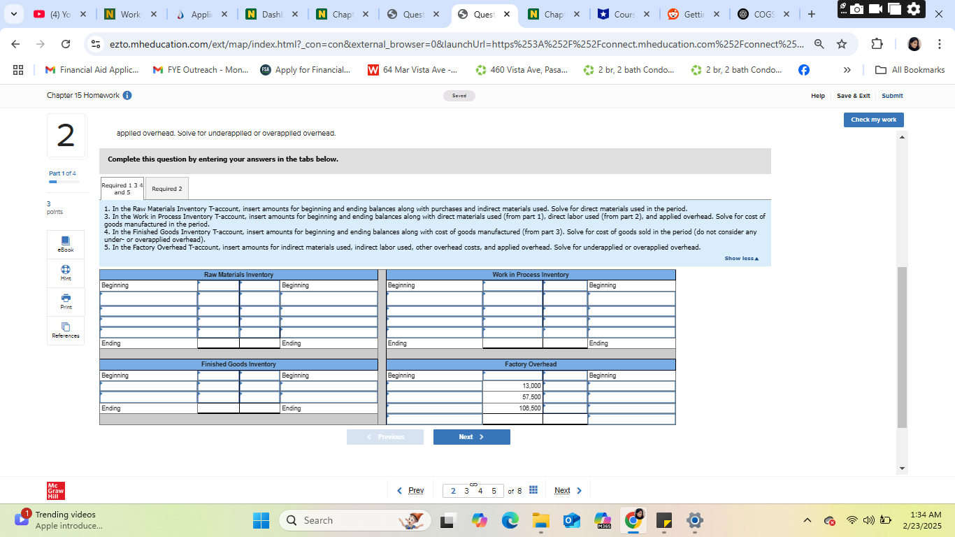 Please solve the following: (4) Yo X N Work X |