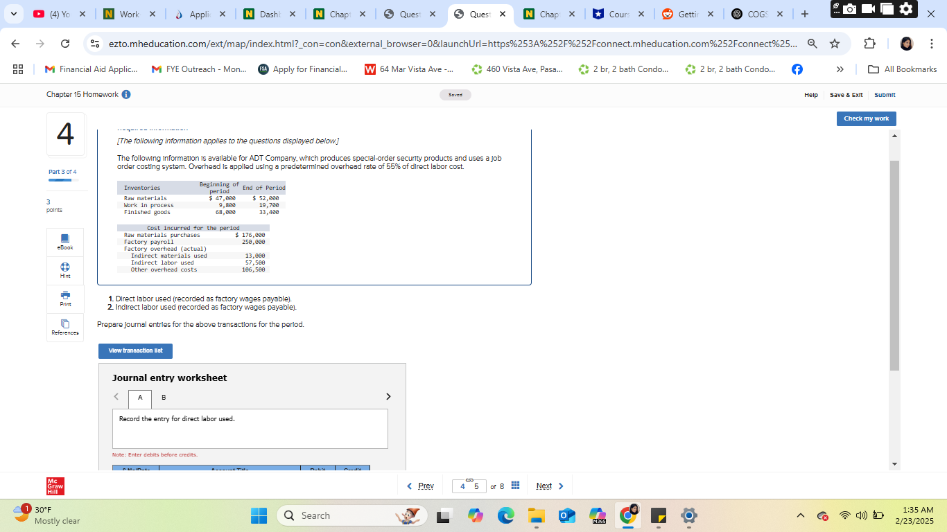 Please solve the following: (4) Yo X N Work X |