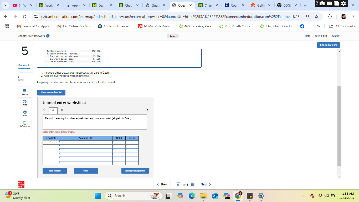 Please solve the following: (4) Yo X N Work X |