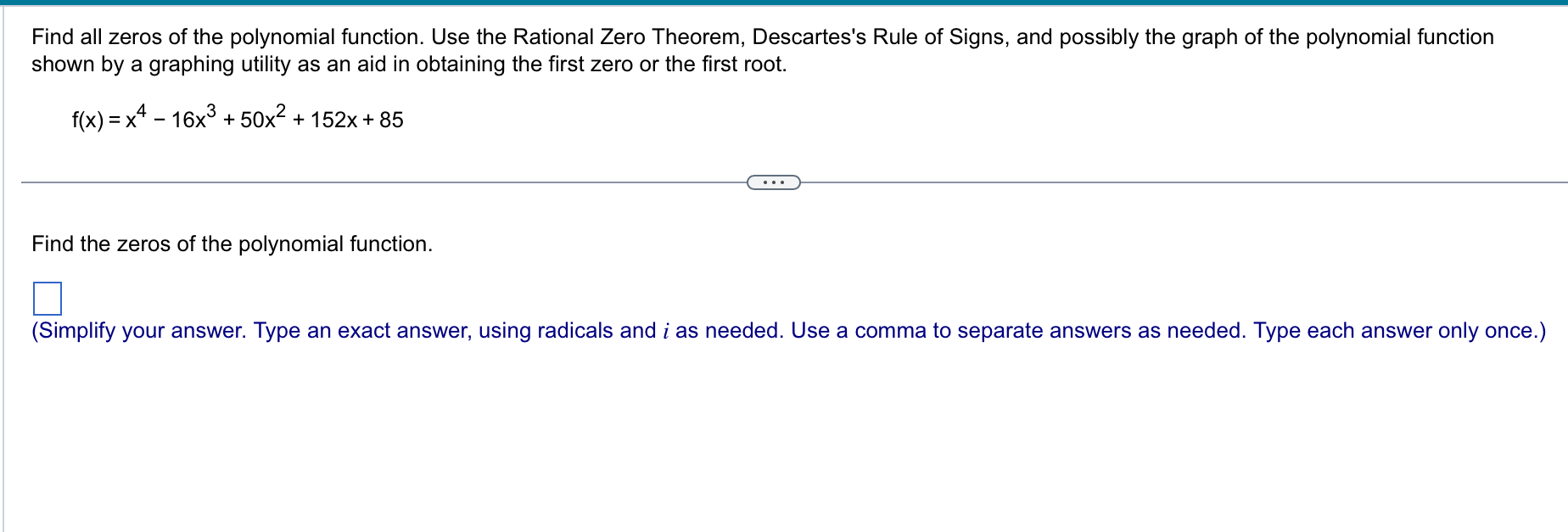 Answer this one Find all zeros of the polynomial