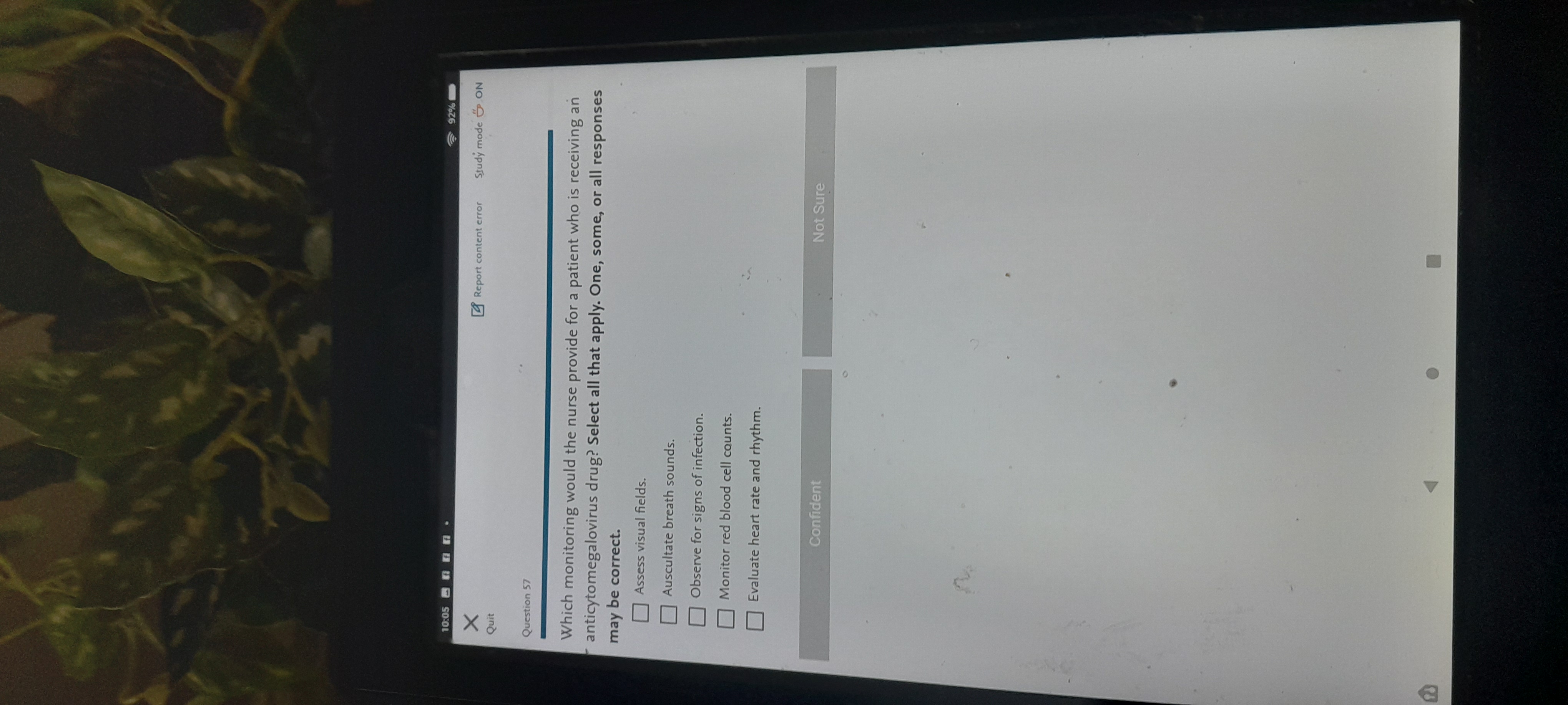 A 10:05 - n n n . 92% X Report content error