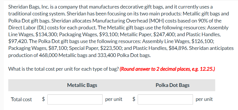 Sheridan Bags, Inc. is a company that