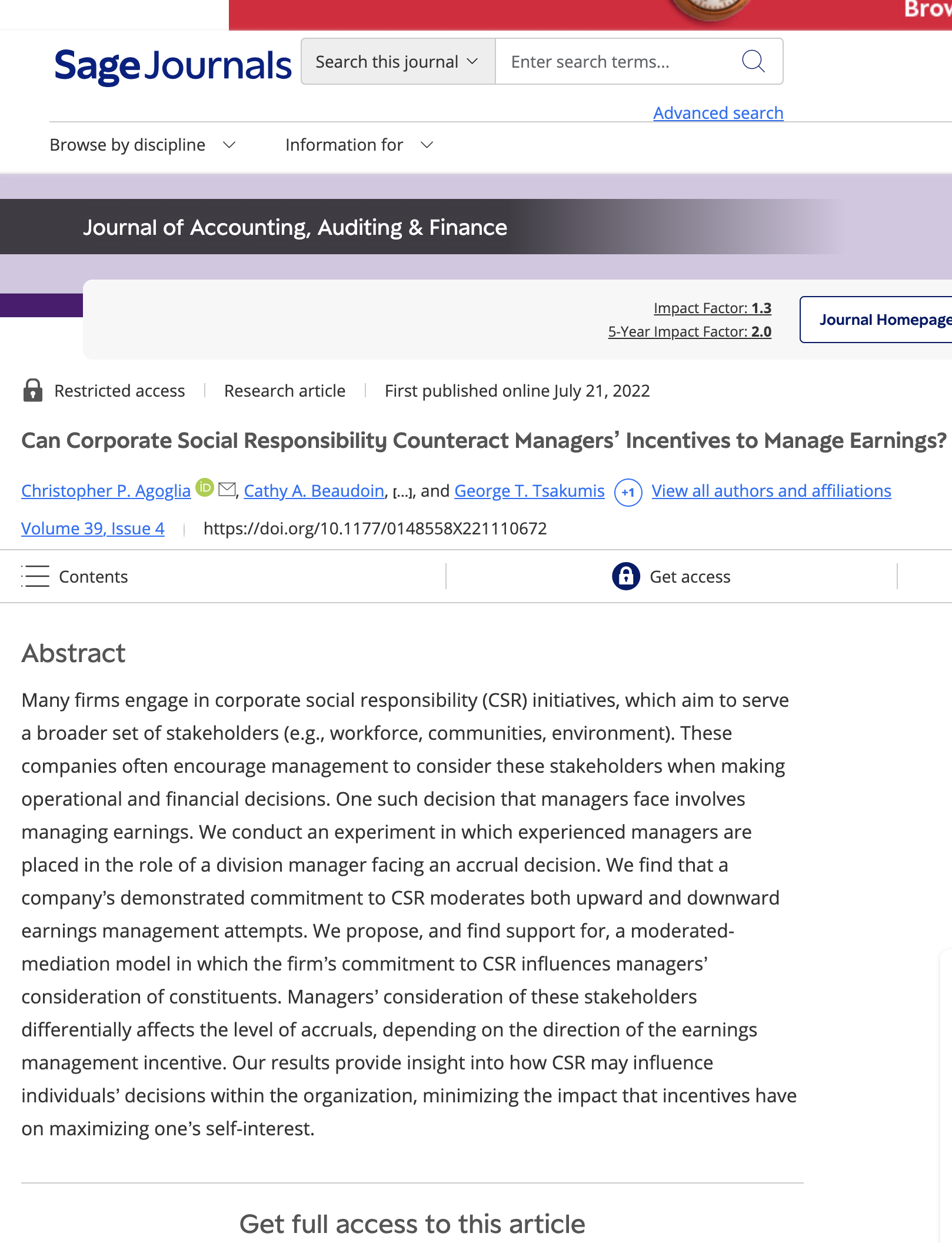 examine three of the most recent issues available