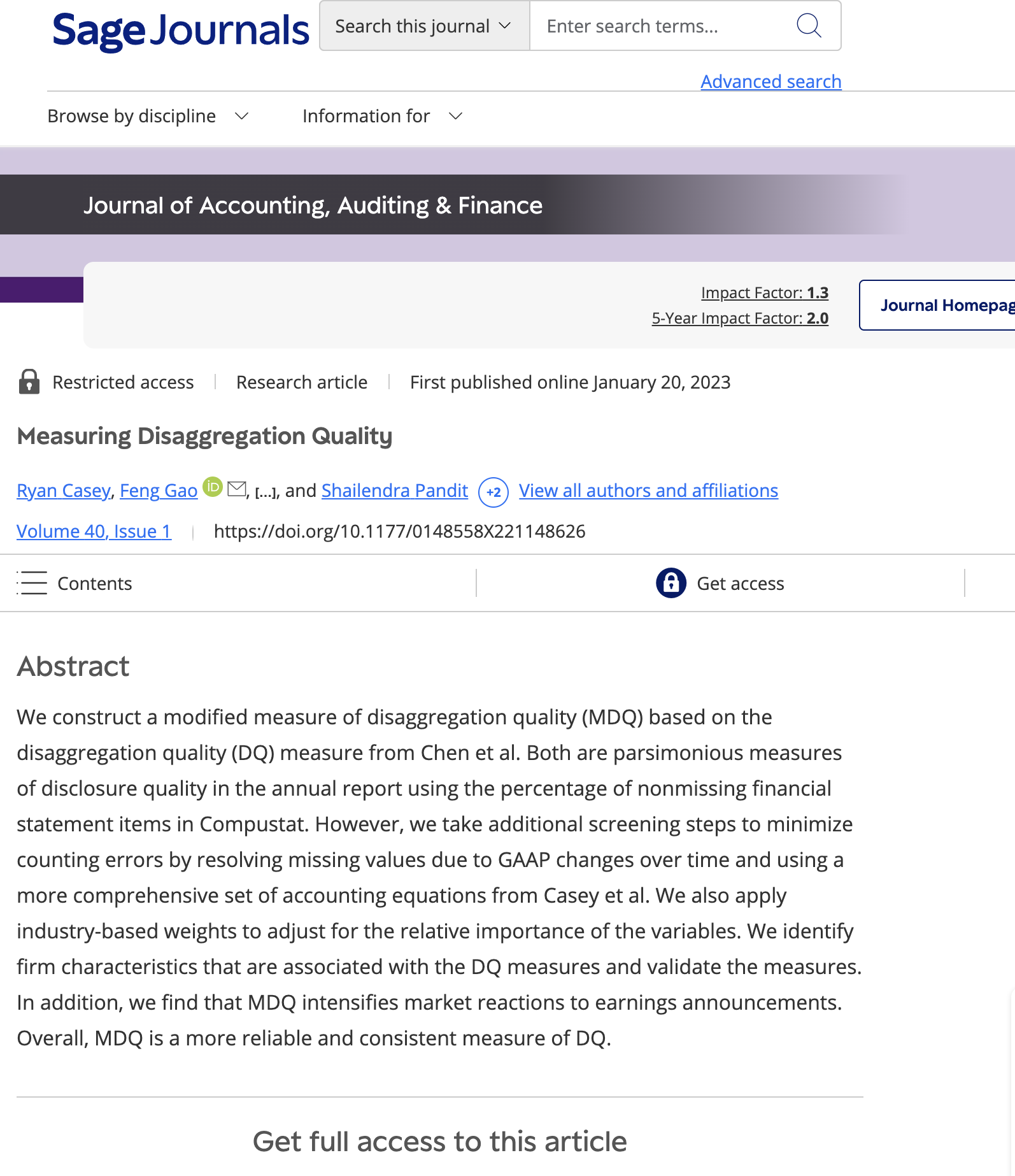 examine three of the most recent issues available