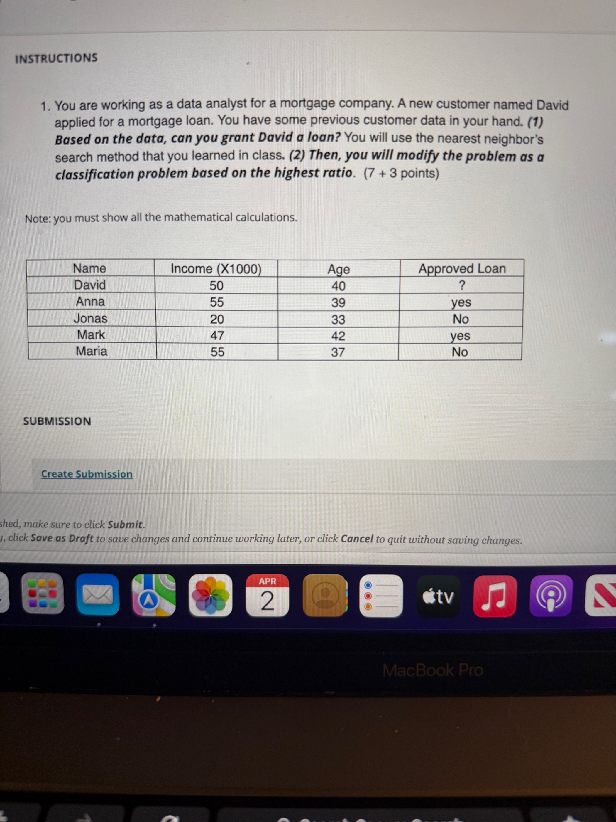 INSTRUCTIONS You are working as a data analyst
