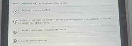 Which of the following is Nor a motivation bo