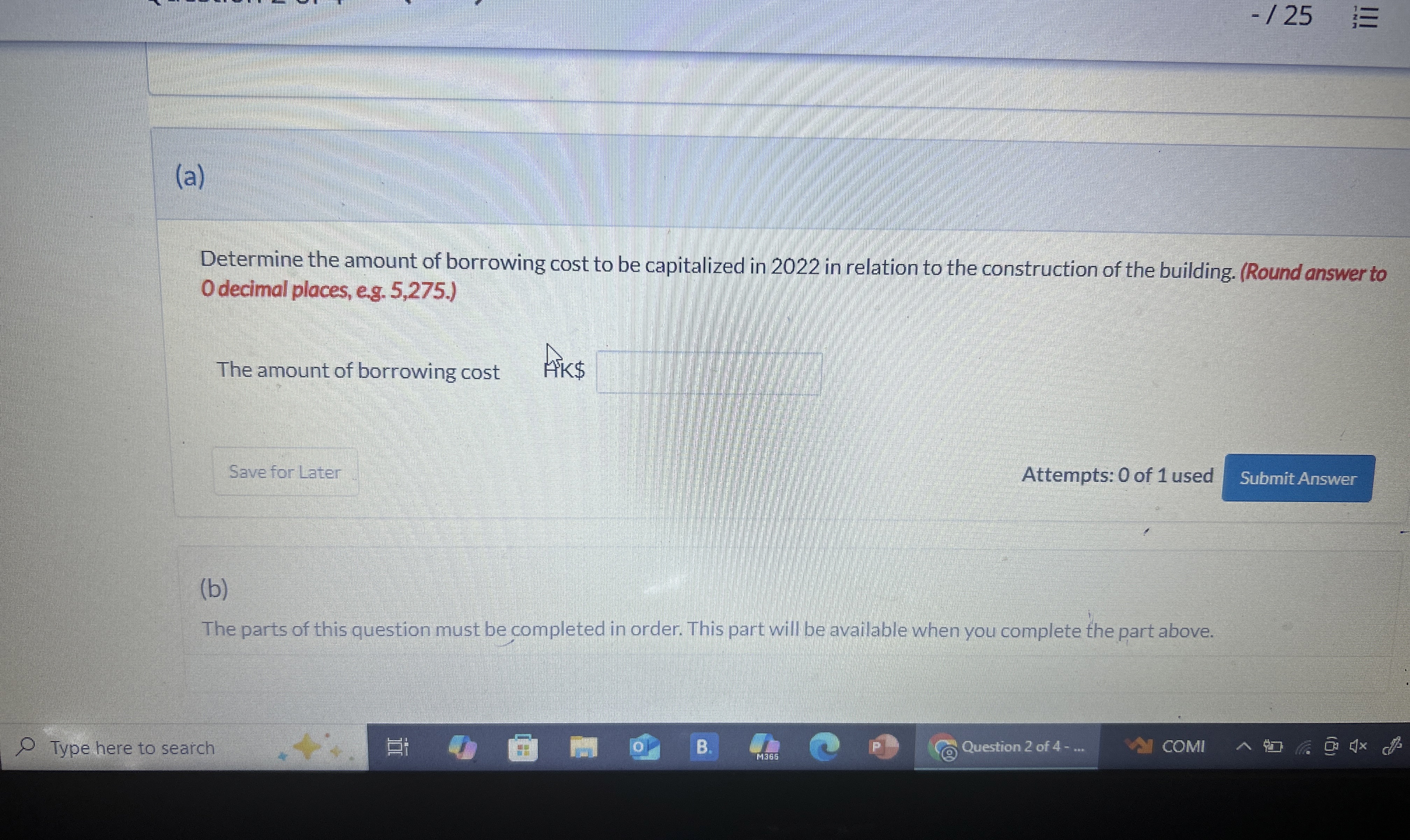 Current Attempt in Progress On December 3 1 , 2 0