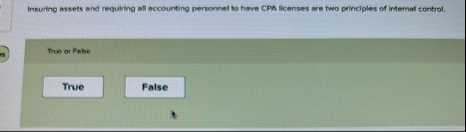 Insuring assets and requiring all accounting