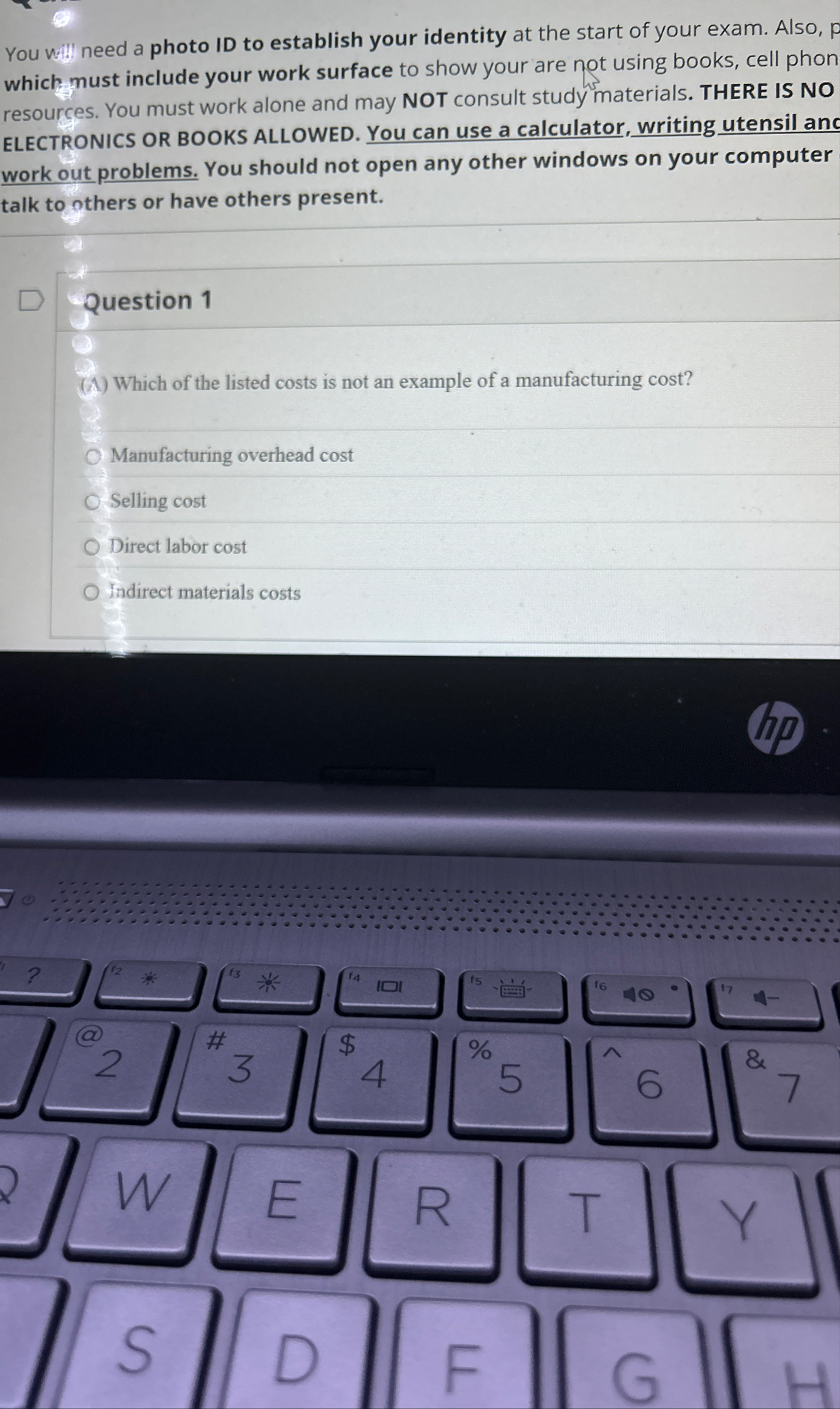 You will need a photo ID to establish your