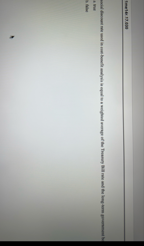 1 me 1 4 r . 1 7 . 0 3 0 social discount rate