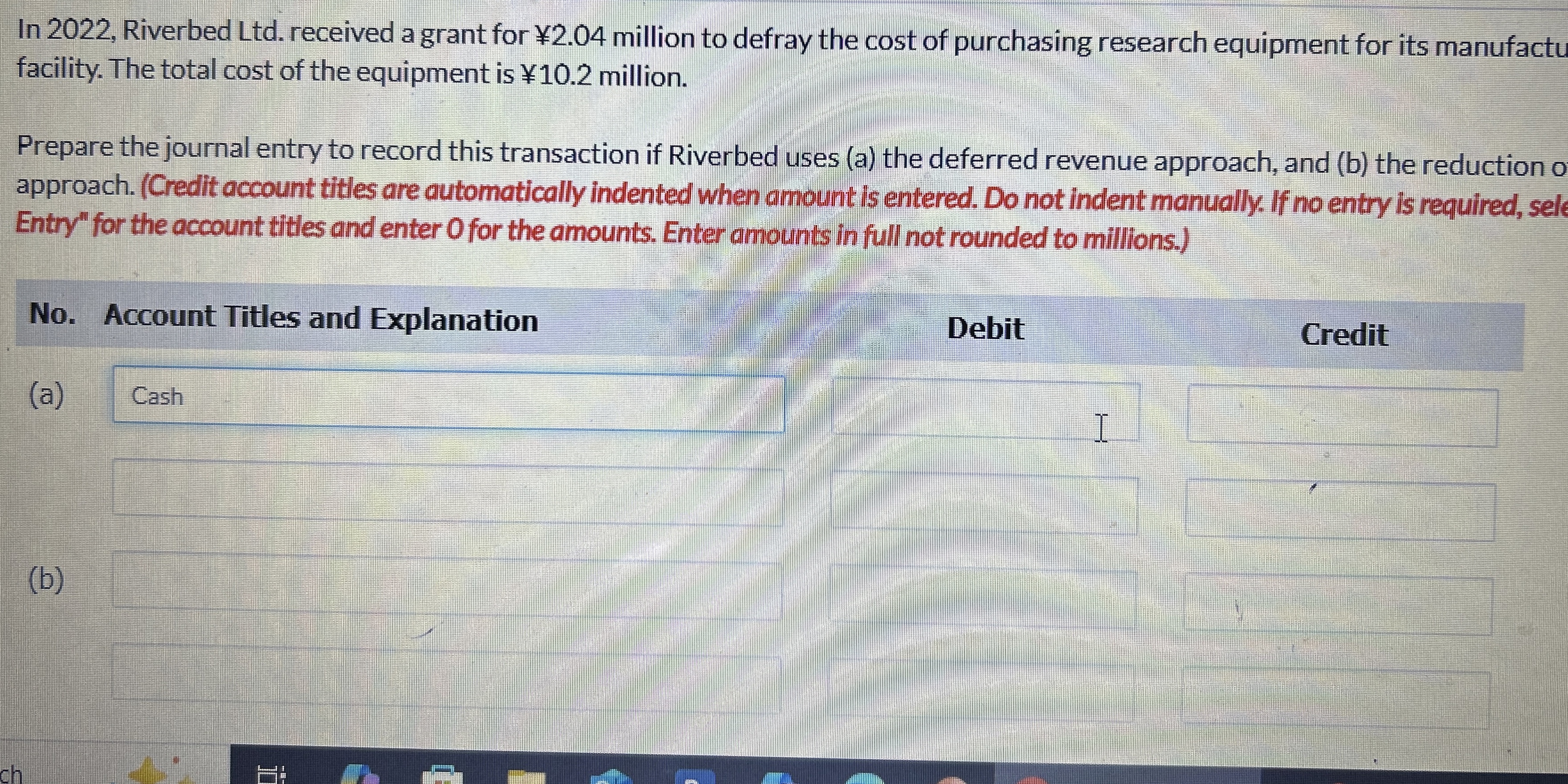 In 2 0 2 2 , Riverbed Ltd . received a grant for