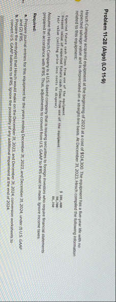 1 Required informetion Problem 1 8 - 3 8 ( LO 1 8