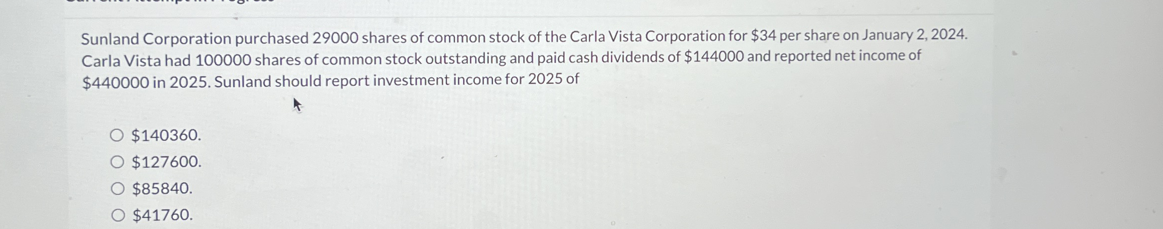 Sunland Corporation purchased 2 9 0 0 0 shares of