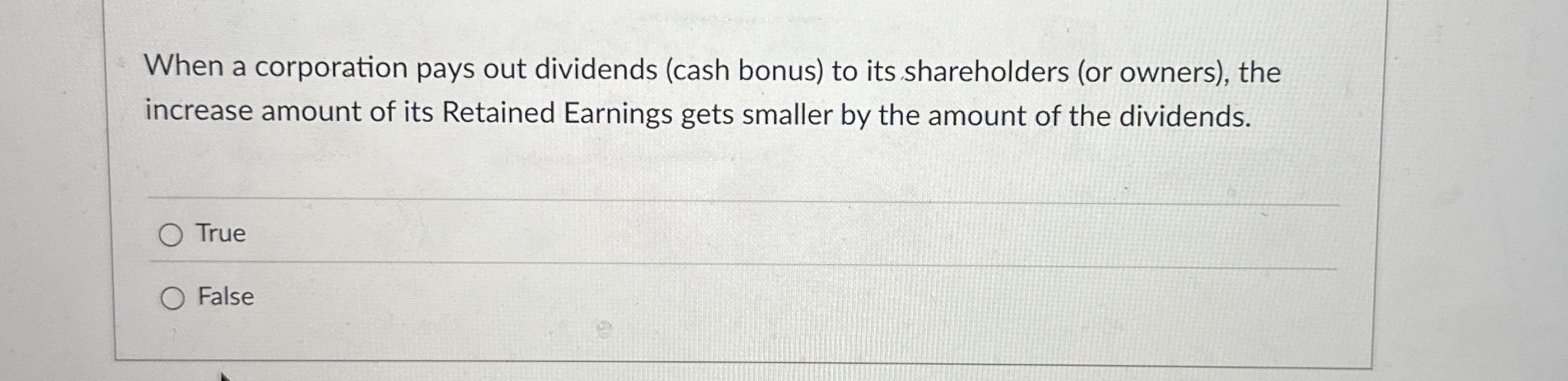 When a corporation pays out dividends ( cash