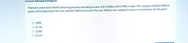 Current Attempt in Progress Pharoah Corporation's