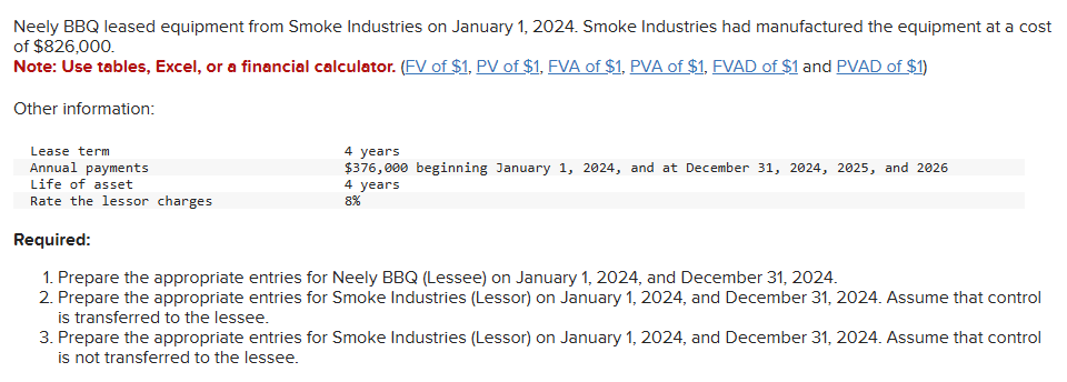 Required: 1 . Prepare the appropriate entries for