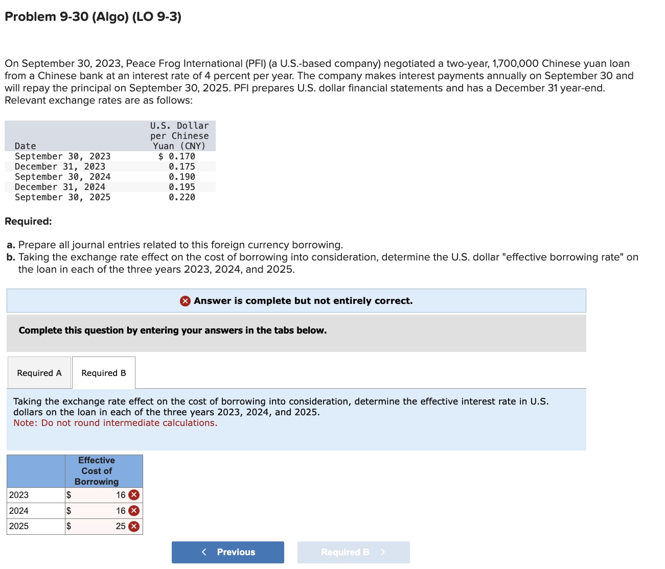 Problem 9 - 3 0 ( Algo ) ( LO 9 - 3 ) On