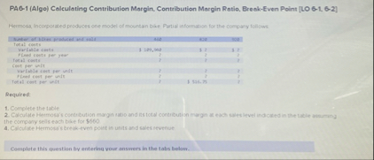 PAG - 1 ( Alga ) Calculating Contribution Margin.