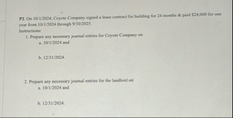 P 2 . On 1 0 1 / 2 0 3 4 , Cogute Coepany signd a