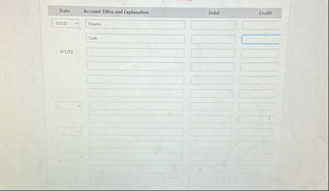 \ table [ [ Date ] , [ 1 2 ? 2 2 * ] ] Mccount