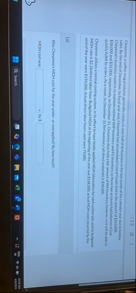 . ? 2 . 5 Cheyenne, a coffee - mug producer,