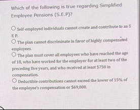 Which of the following is true regarding