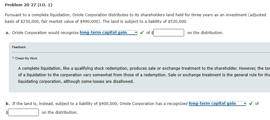 Problem 2 0 - 2 7 ( LO . 1 ) Pursuant to a