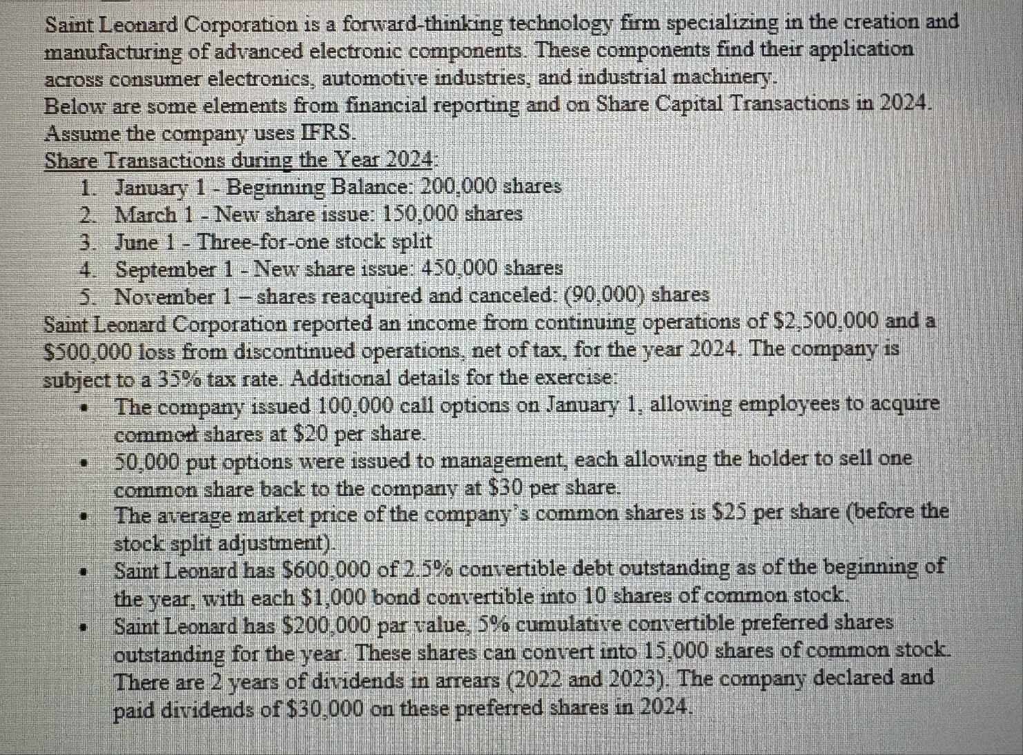 Saint Leonard Corporation is a forward - thinking