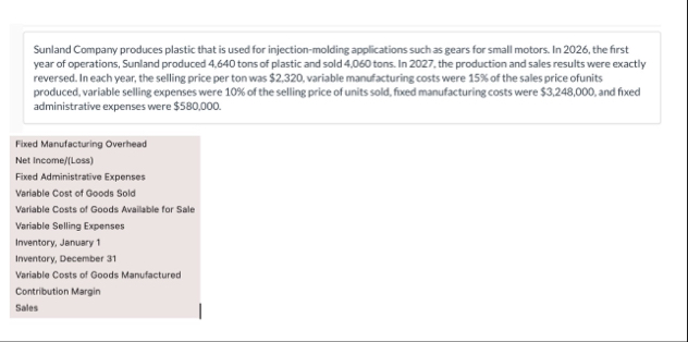 Prepare income statements for EACH year using