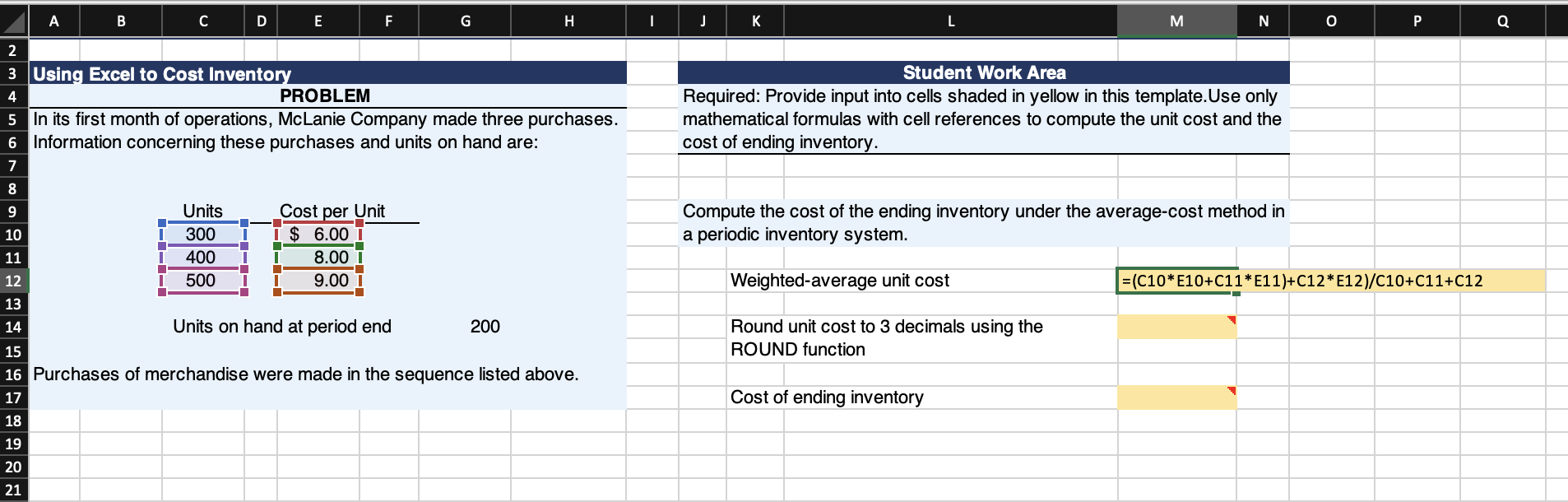 Please help me with inserting the cell