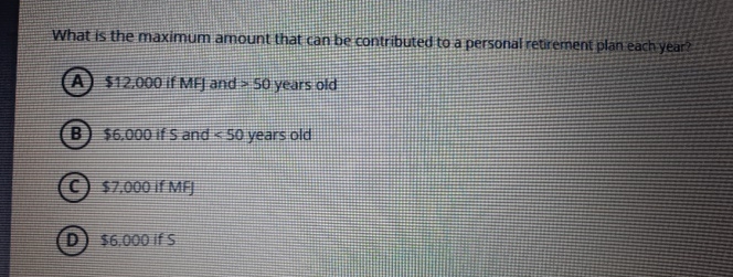 What is the maximum amount that can be