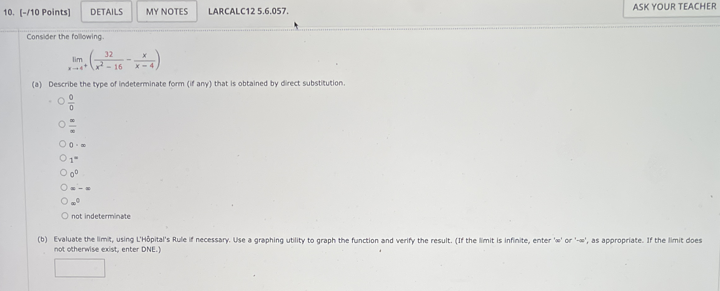 [ - / 1 0 Points ] LARCALC 1 2 5 . 6 . 0 5 7 .