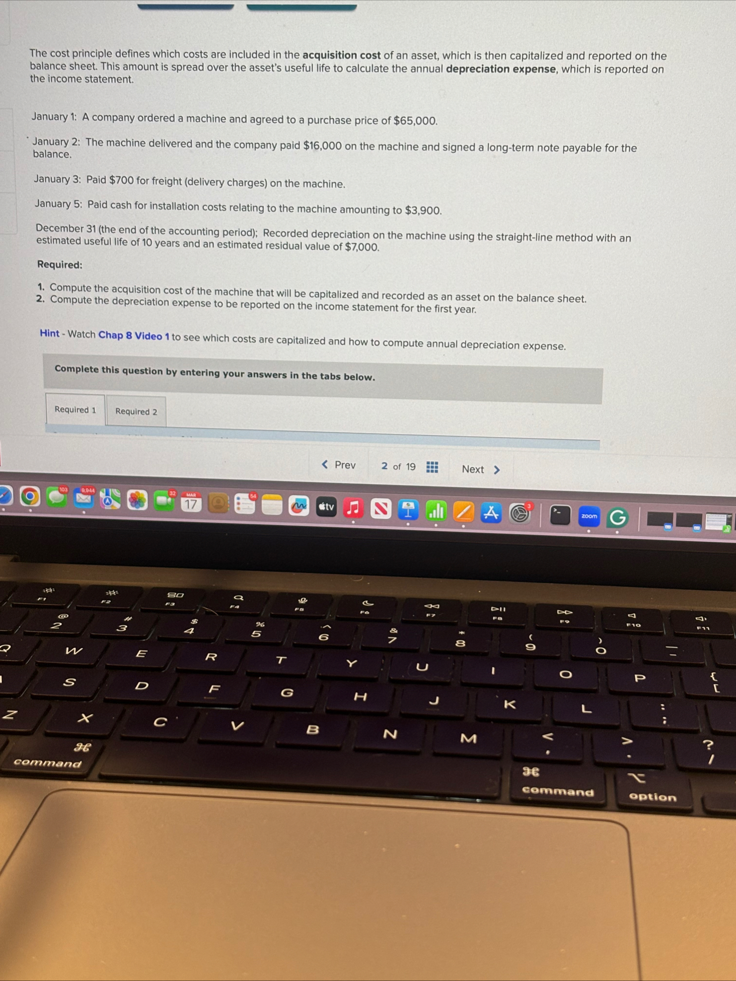 The cost principle defines which costs are