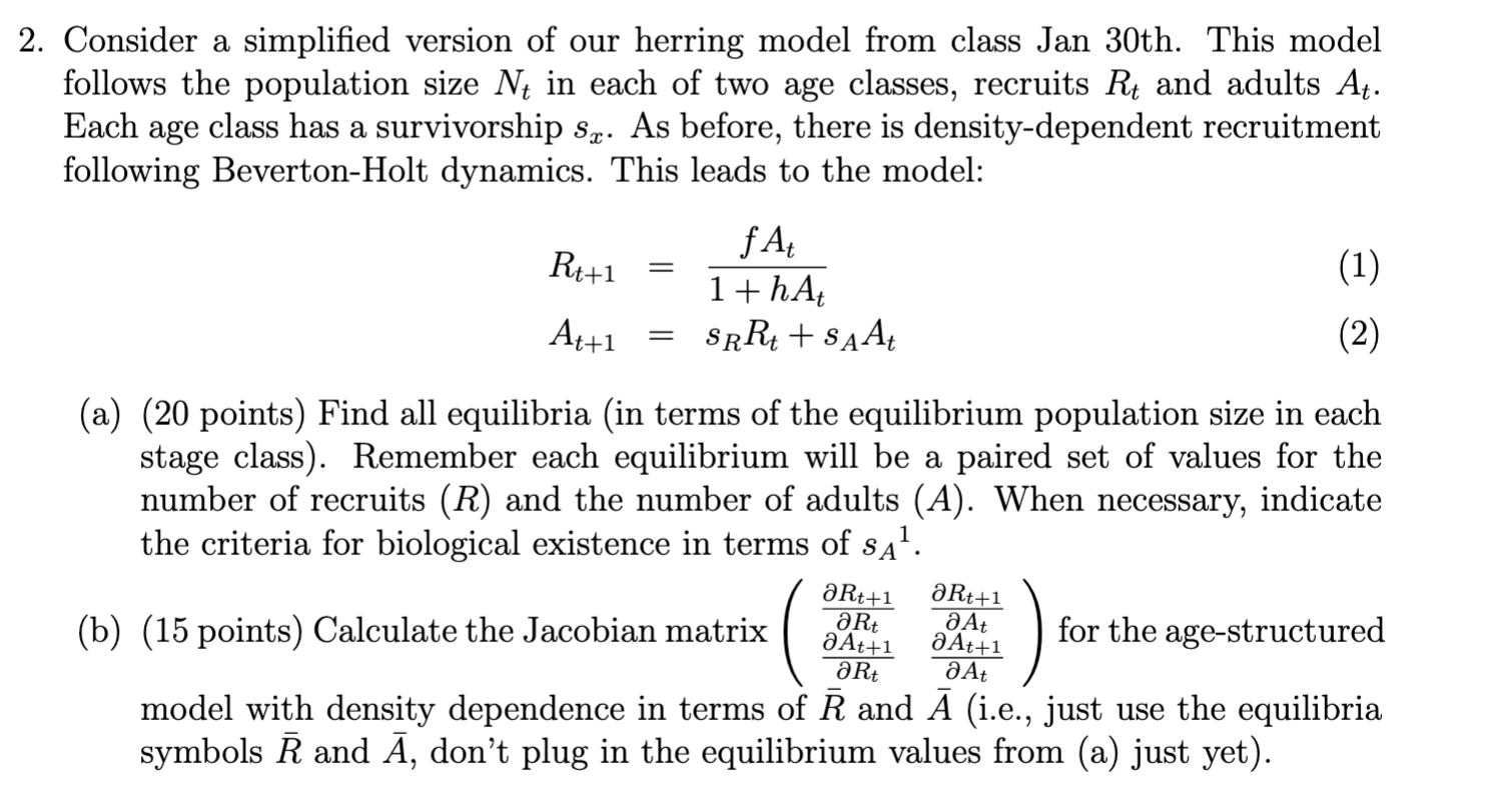 Consider a simplified version of our herring