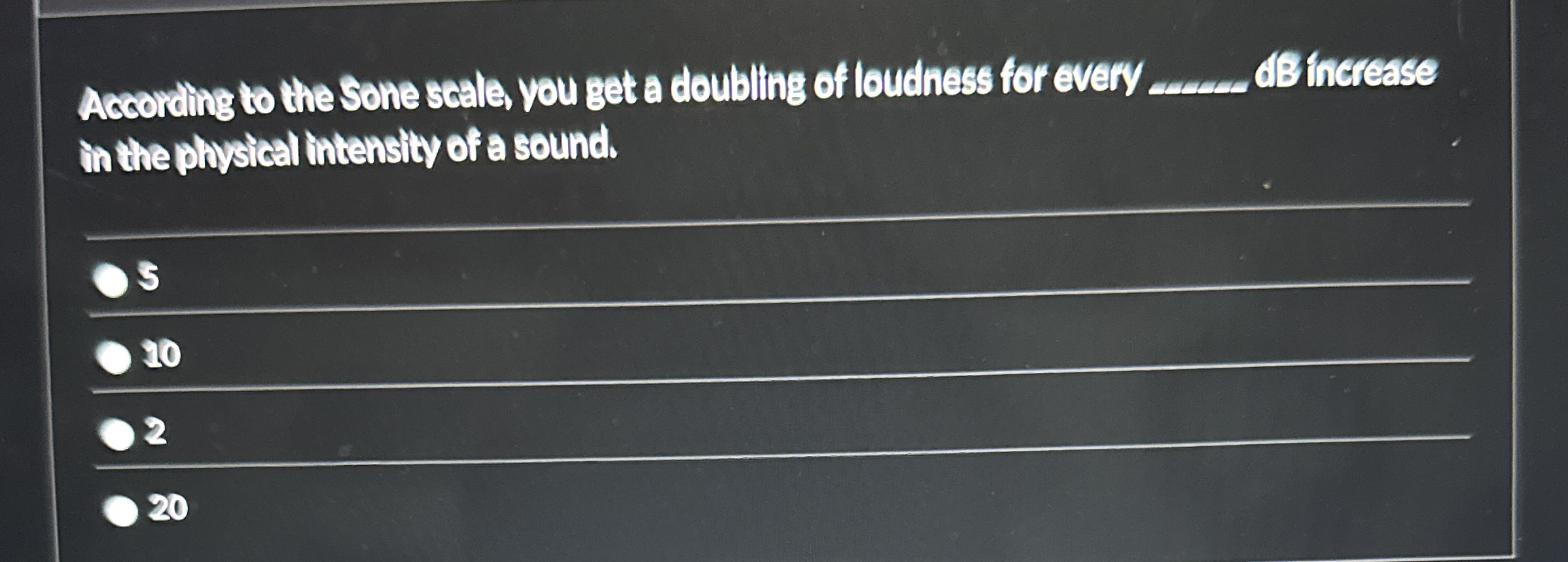 According to the Sone soata, you get a doubling