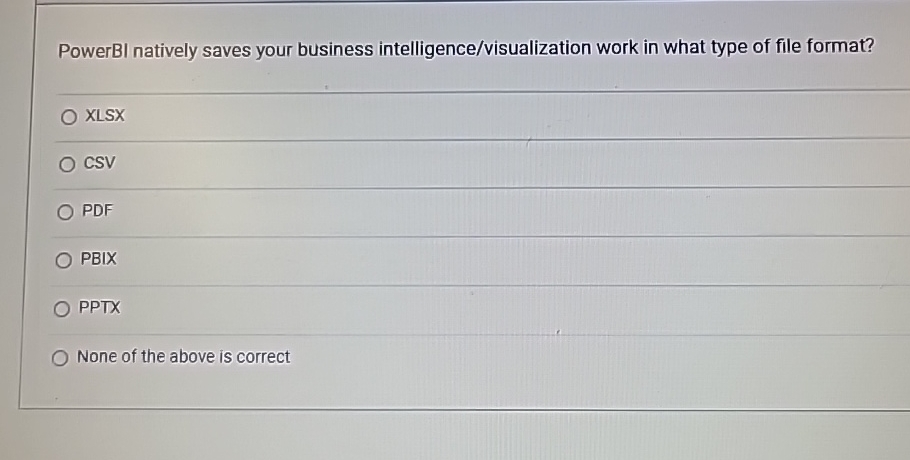 PowerBI natively saves your business intelligence