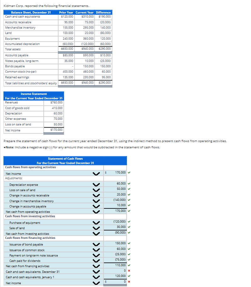 solve for the 2 that have an X - also change