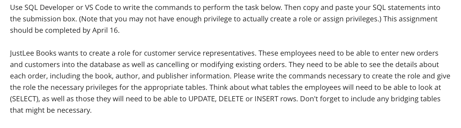 Use SQL Developer or VS Code to write the