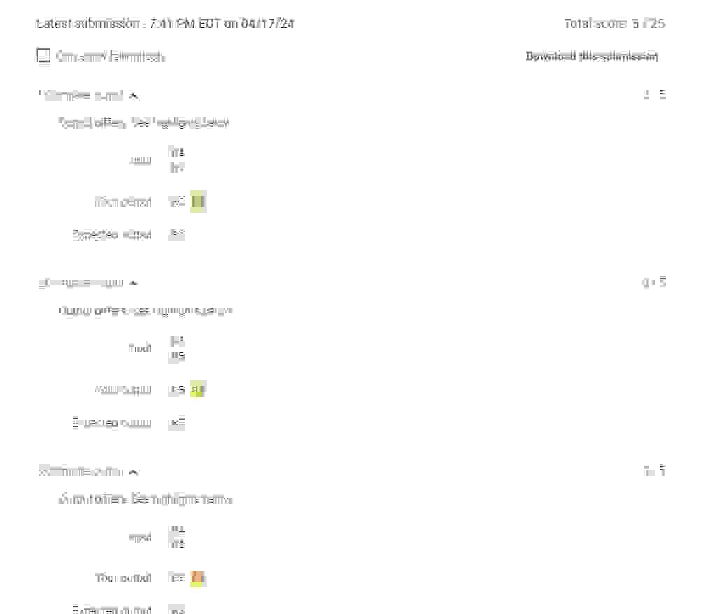 IN C + + PLEASE I need help outputting the code