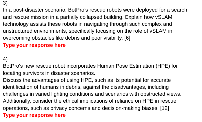 IB COMPUTER SCIENCE JAVA In a post - disaster