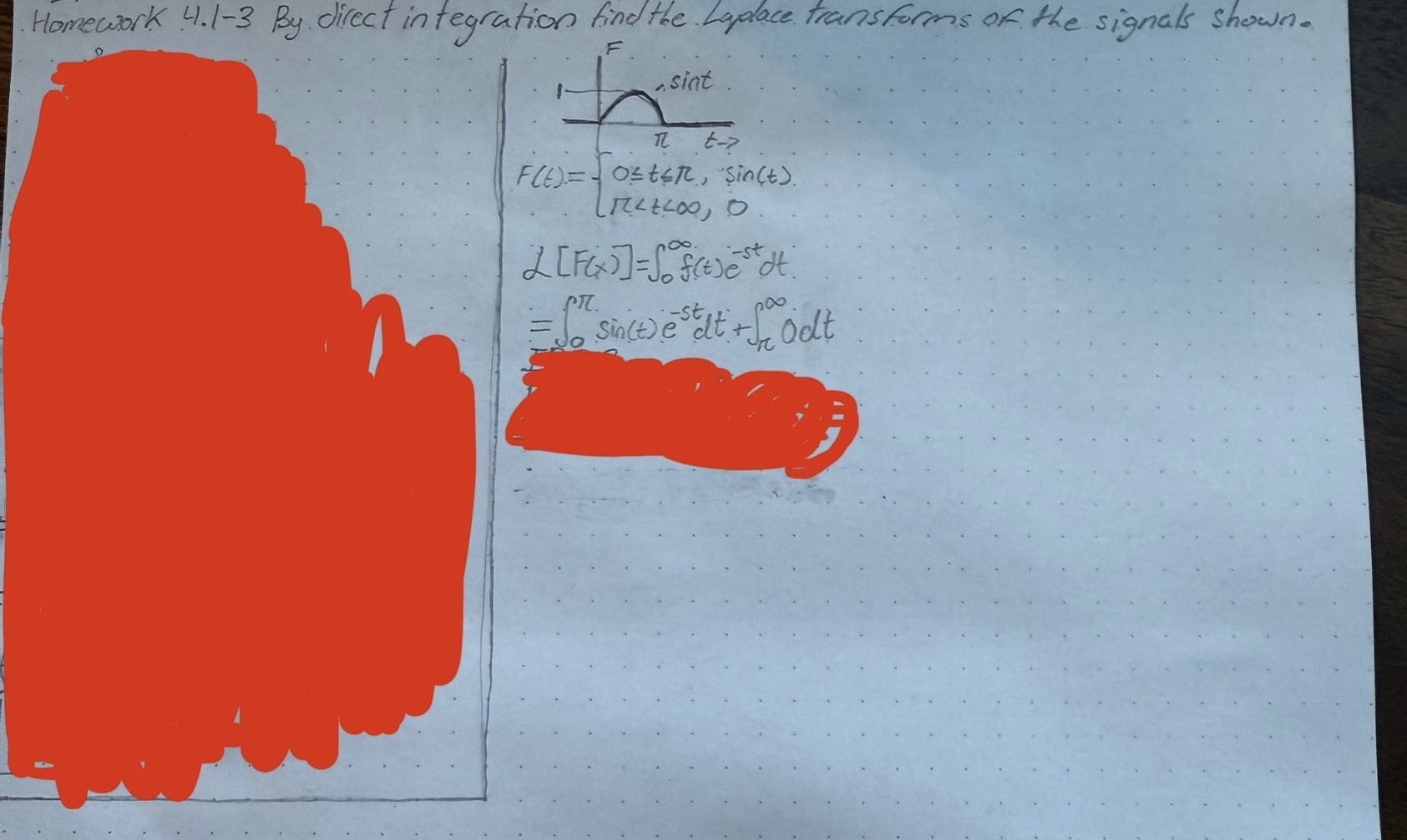 Homework 4 . 1 - 3 By direct in tegration find