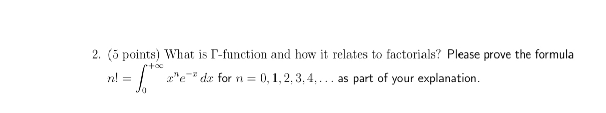 ( 5 points ) What is - function and how it