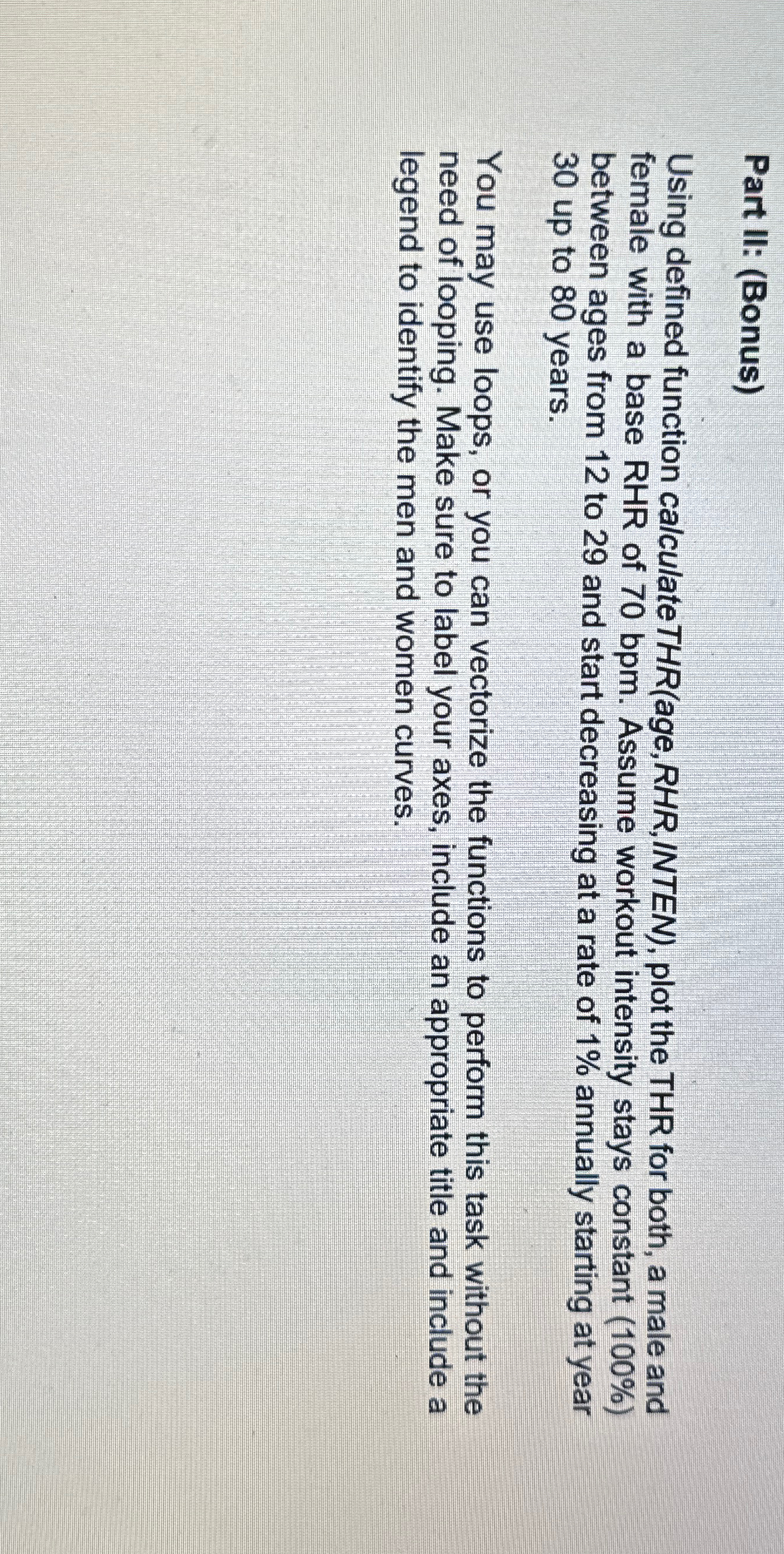 Part II: ( Bonus ) Using defined function