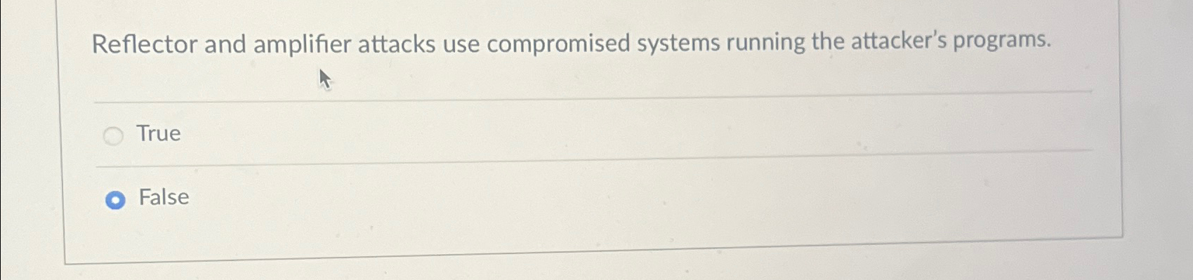 Reflector and amplifier attacks use compromised