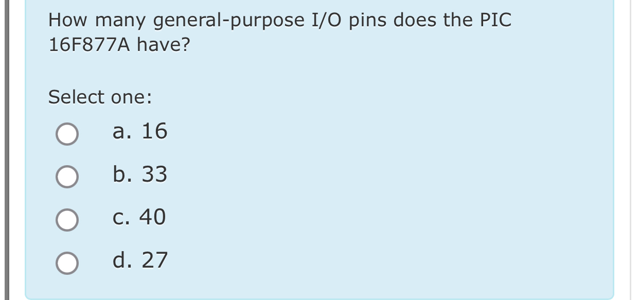 How many general - purpose I / O pins does the
